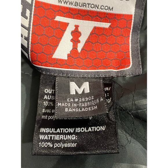 VINTAGE 90s BURTON Tactic SNOWBOARDING JACKET Size M Men’s - Picture 7 of 10